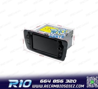 RADIO GPS ANDROID 12 PARA SEAT IBIZA 6J MK4 CARPLAY