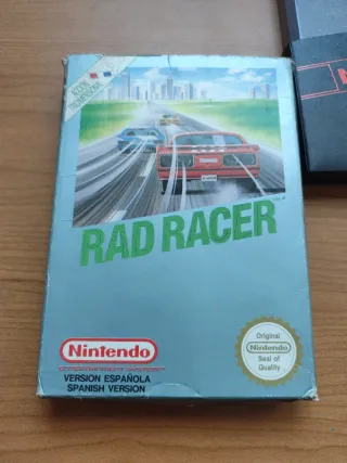 Rad Racer Nintendo NES Español