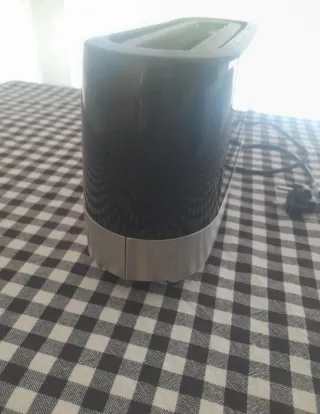 Tostador Negro y Plateado