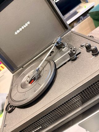 Giradischi portatile Crosley Voyager Nero