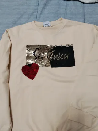 Felpa Primigi con cuore e paillettes