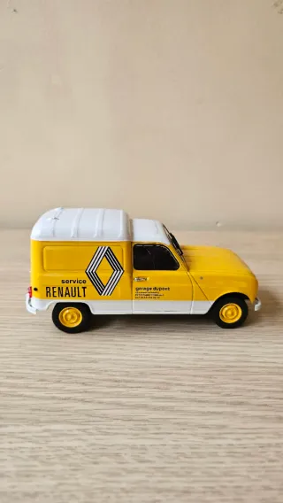 Renault 4 Furgoneta Service 1:24 cuatro latas