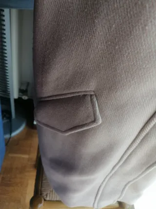 Chaqueta Lefties beige con capucha Talla M