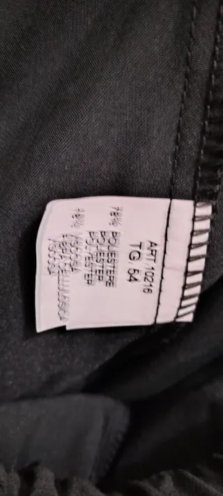 Pantaloni Paquito neri. Donna. Taglia 54