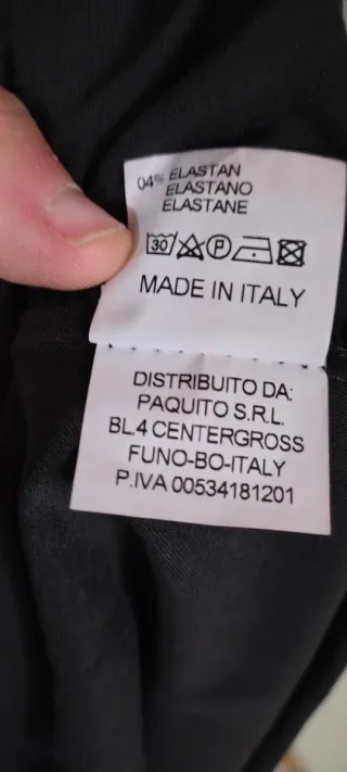 Pantaloni Paquito neri. Donna. Taglia 54