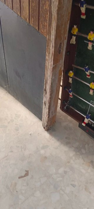 Puerta doble madera exterior