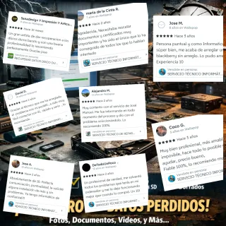 Recuperación de Datos Discos Duros Dañados