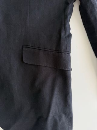 Chaqueta H&M Negra Caballero Talla 52