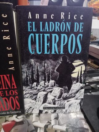 libros terror Anne Rice crónicas vampíricas