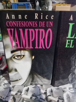 libros terror Anne Rice crónicas vampíricas