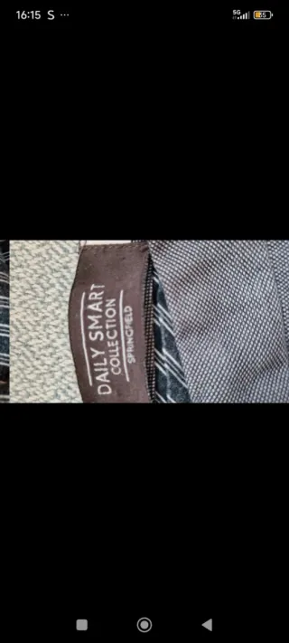 Pantalón gris hombre T44