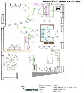 Ático en alquiler en Centro Histórico en Málaga