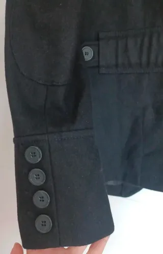 Chaqueta Negra Hombre