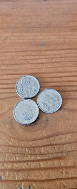 Lote de  monedas antiguas españolas