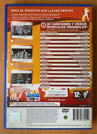 Pack SingStar PS2: 3 Juegos + Micrófonos