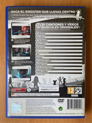Pack SingStar PS2: 3 Juegos + Micrófonos