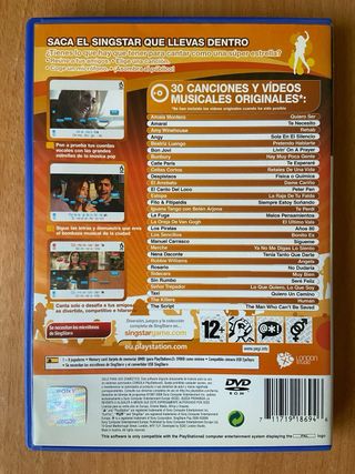 Pack SingStar PS2: 3 Juegos + Micrófonos
