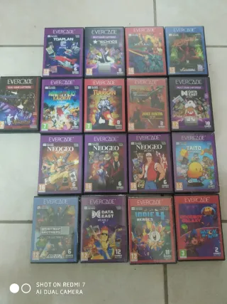 Colección 12 Juegos Evercade