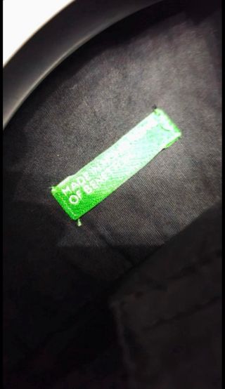 Camicia Zara cotone nera taglia S