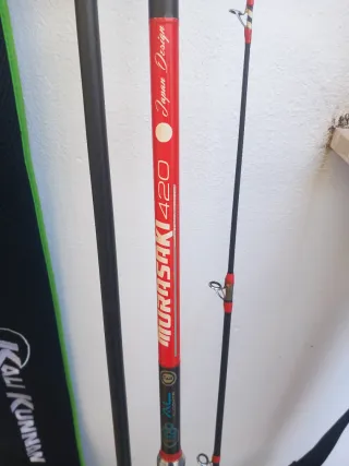 Cañas surfcasting Kali Kunnan Murasaki 420