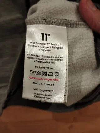 Sudadera 11° talla S