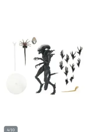 NECA Alien Romulus Scorched Xenomorfo Figura