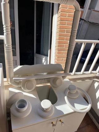 Conjunto baño blanco