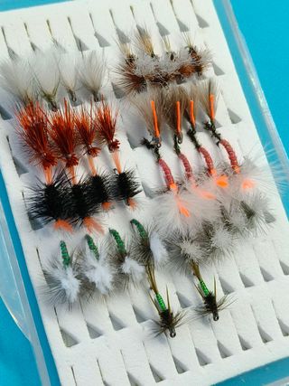 Lote Moscas Secas Pesca #14 y #16