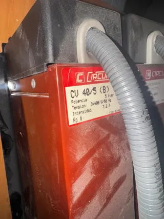 Banco Condensadores Circutor CV 40/5 5kvar Trifási