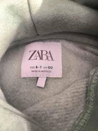 Sudadera Zara Niño Talla M