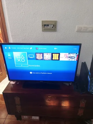 Consola Sony PS4 Negra