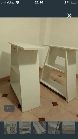 Caballetes Vika Gruvan Ikea Tavolo da Scrivania