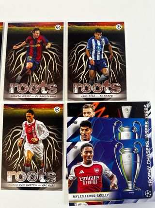 Cromos de fútbol Topps Flagship Insertos