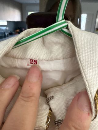 Traje comunión antiguo niño blanco