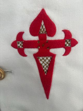 Traje comunión antiguo niño blanco