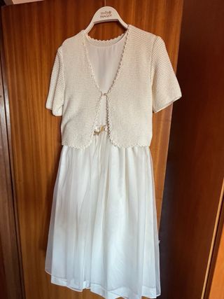 Vestido Comunión y jersei