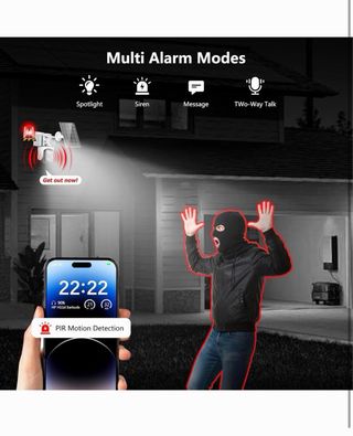 Cámara Solar Wifi Inteligente