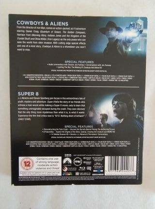 Pack Blu-ray Cowboys & Aliens + Super 8