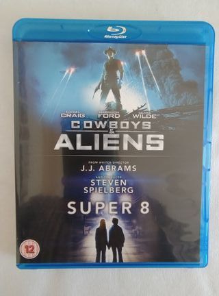 Pack Blu-ray Cowboys & Aliens + Super 8