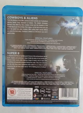 Pack Blu-ray Cowboys & Aliens + Super 8