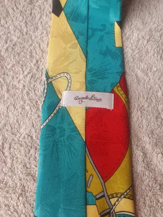 Cravatta vintage poliestere