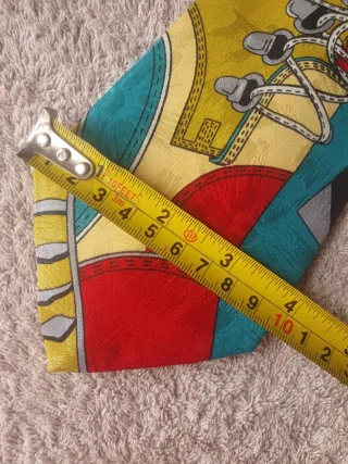 Cravatta vintage poliestere