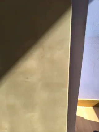 Mesa escritorio madera y metal Ikea