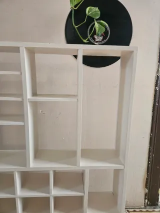 Estantería modular blanca 70x80 cm