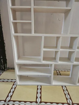 Estantería modular blanca 70x80 cm