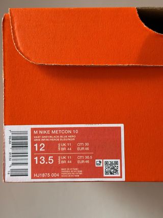 Nike Metcon 10 Vast Grey Blue Hero [46]