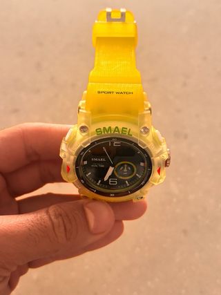 Relojes Smael Rojo y Amarillo