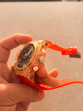 Relojes Smael Rojo y Amarillo