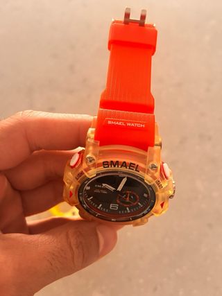 Relojes Smael Rojo y Amarillo