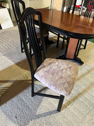 Mesa comedor extensible + 4 sillas